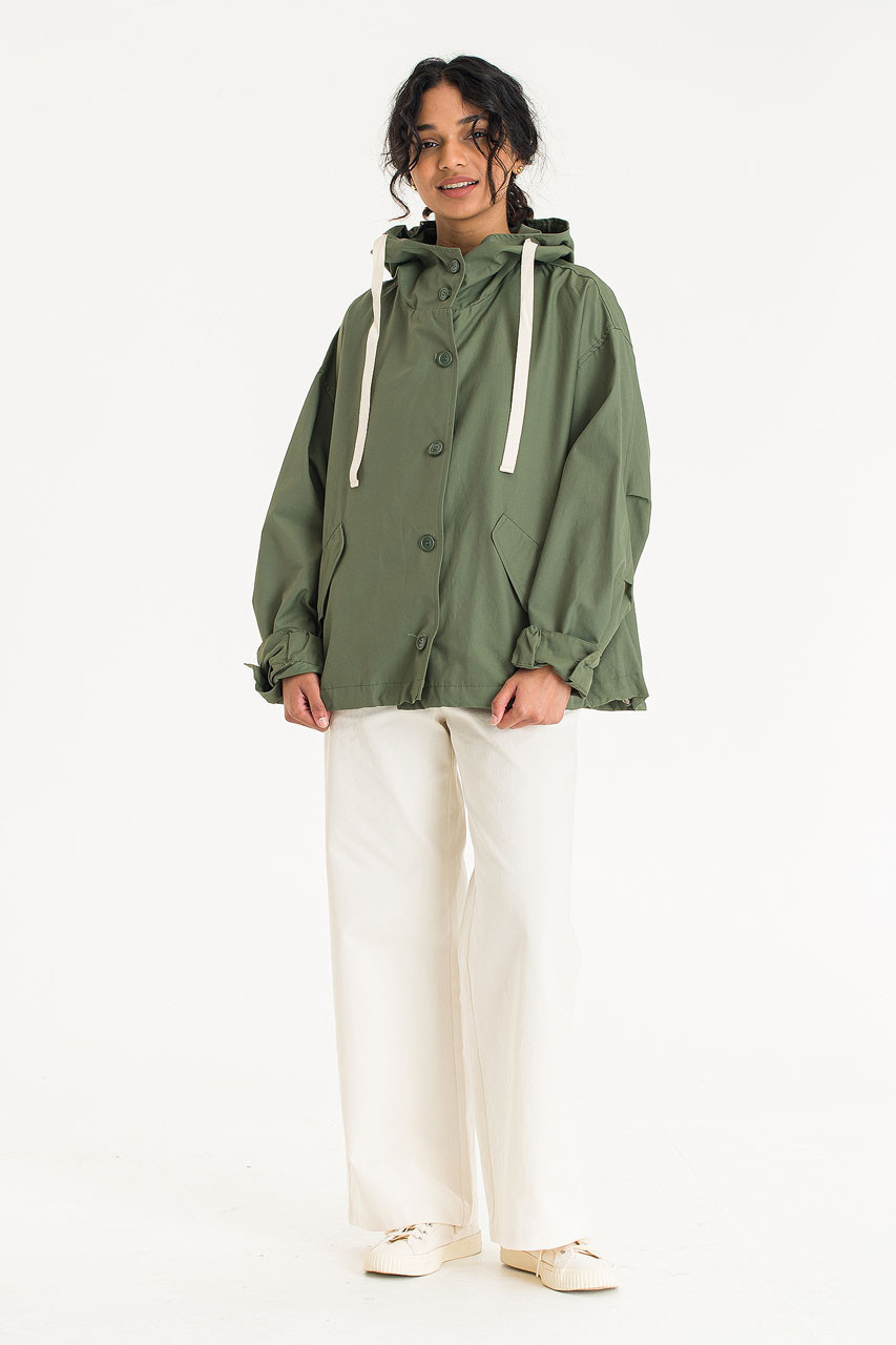 Hiroko Hood Jacket, Khaki