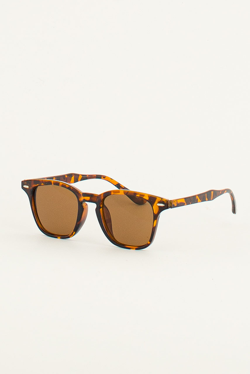 Bianca Sunglasses, Leopard Print