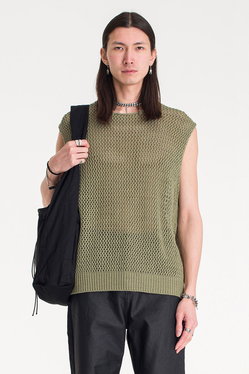 Menswear | Zed Vest, Green