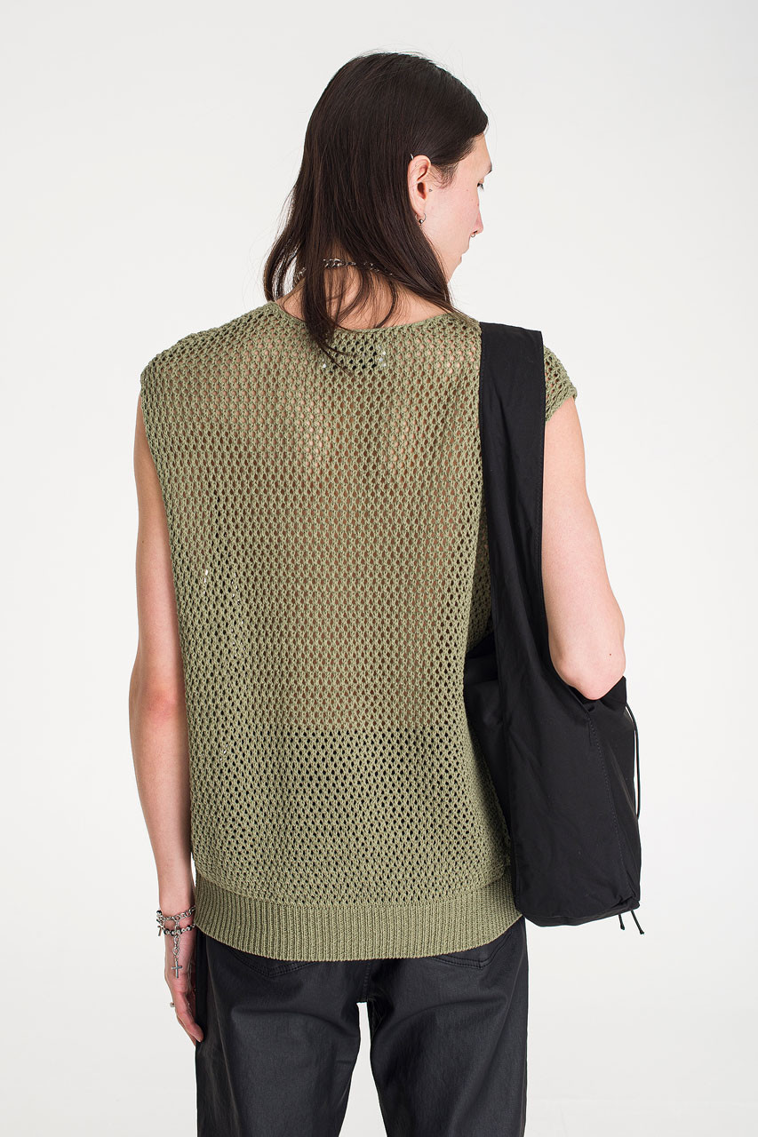 Menswear | Zed Vest, Green