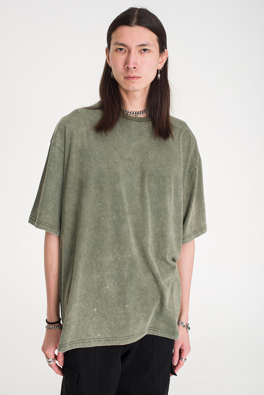Menswear | Cracked T-Shirt, Green