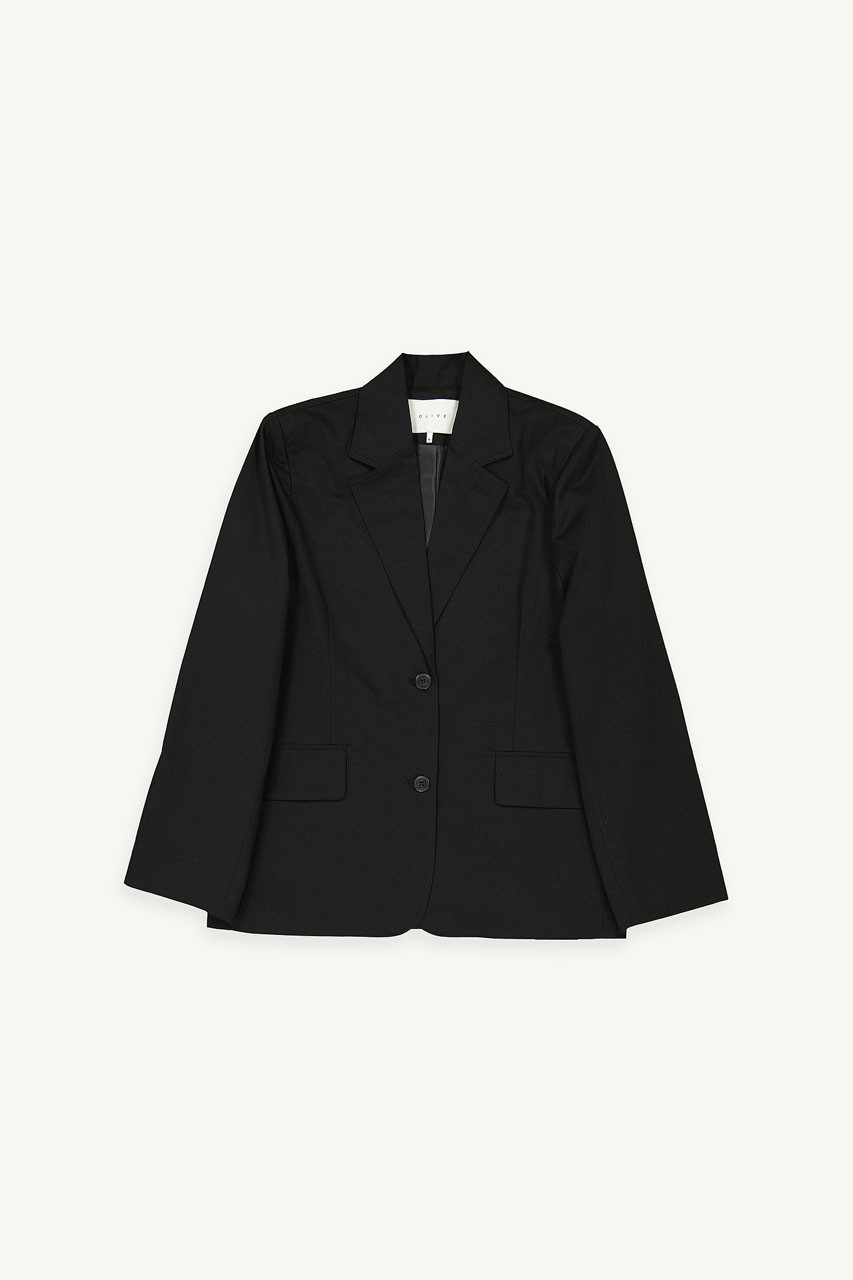 Shoko Simple Jacket, Black