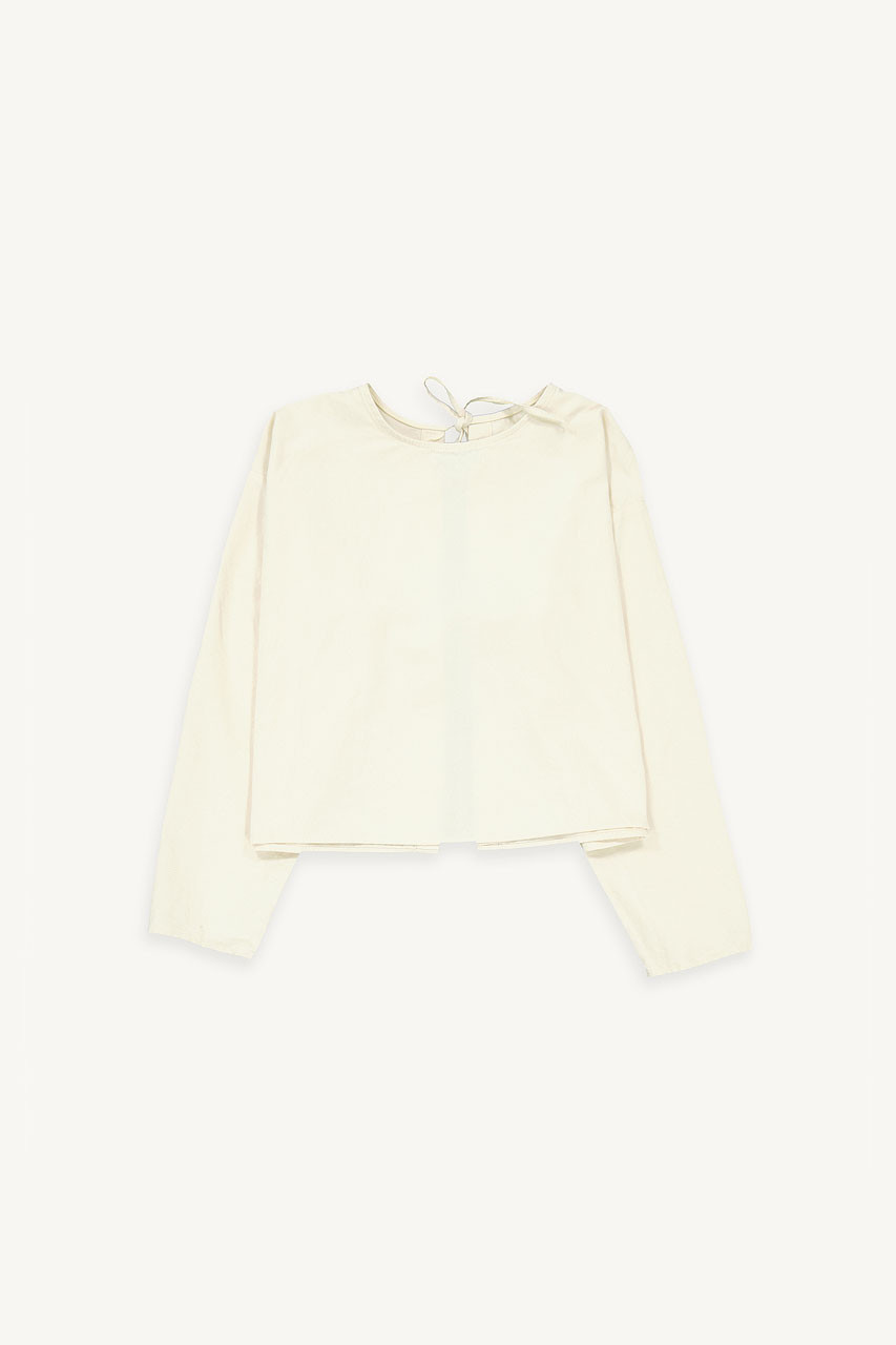 Two Way Ribbon Blouse, Ivory