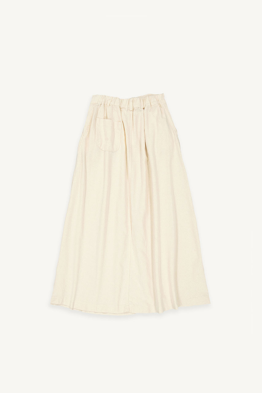 Esta Cotton Skirt, Ivory