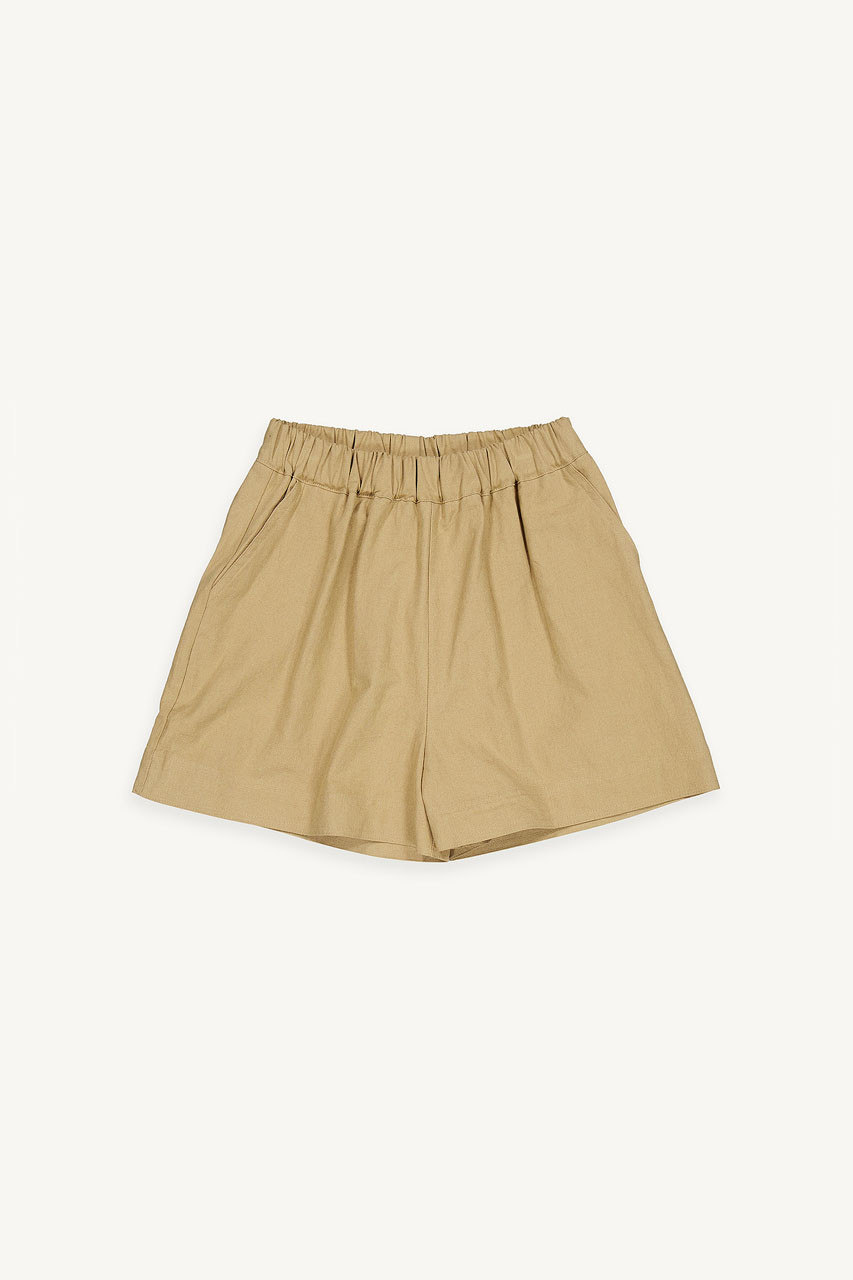 Mina Linen Short, Brown