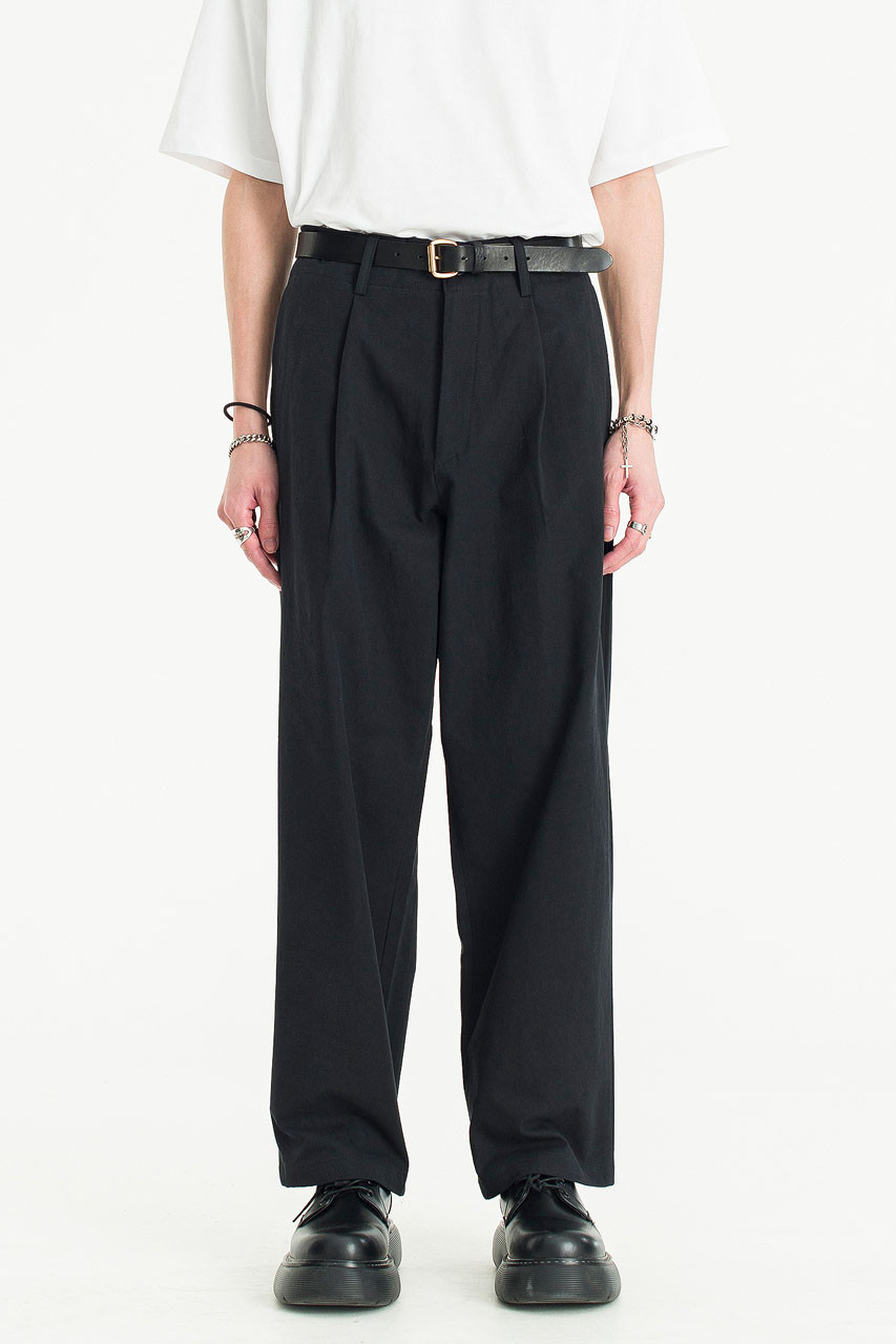 Menswear | Wide Pants, Black