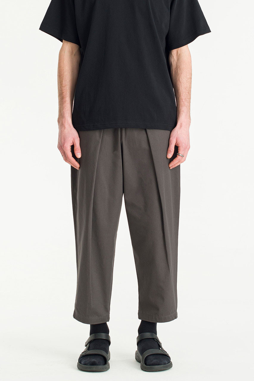 Menswear | Lightweight Wrap Pants, Black