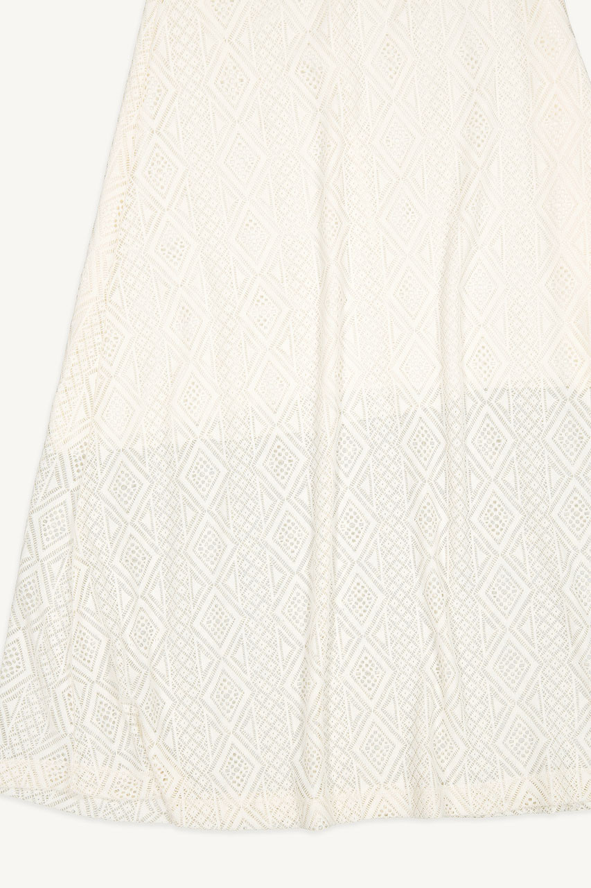 Lace Cami Dress, Cream