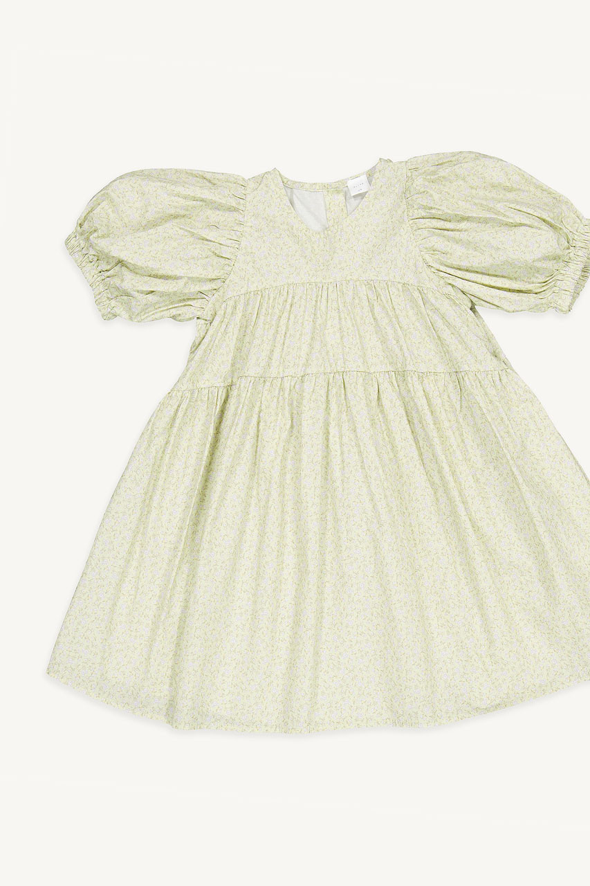 Mini Olive | Blossom Dress, Mint