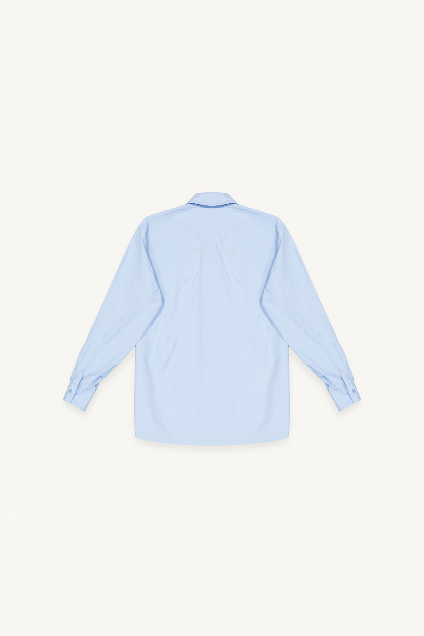 Cotton Standard Shirt, Blue