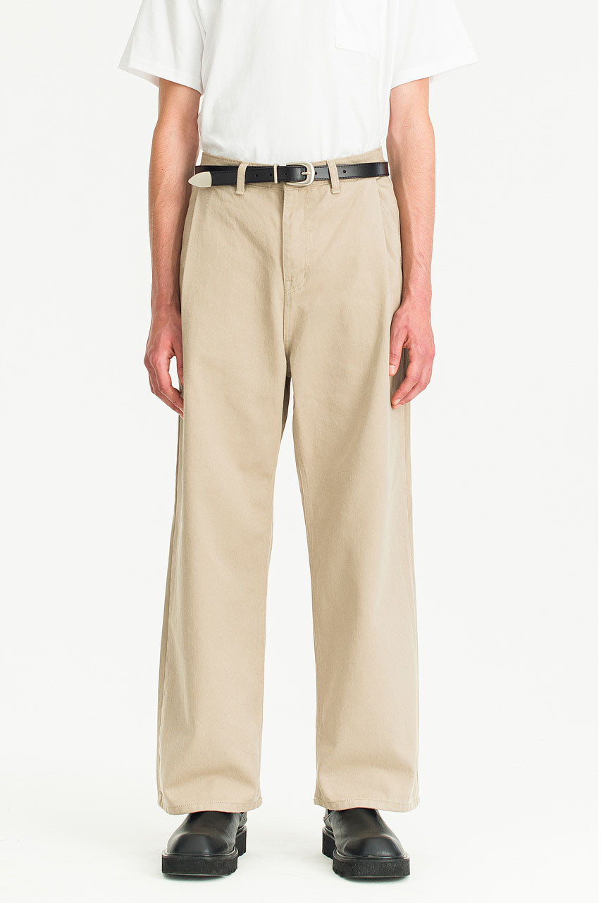 Nessi Pintuck Trousers - Taupe | Fashion pants, Suiting, Relaxed fit