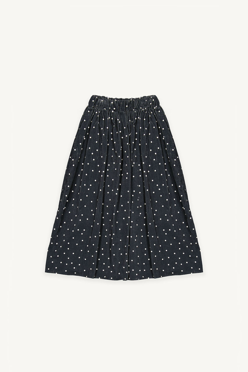 Poppy Polka Dot Skirt, Black