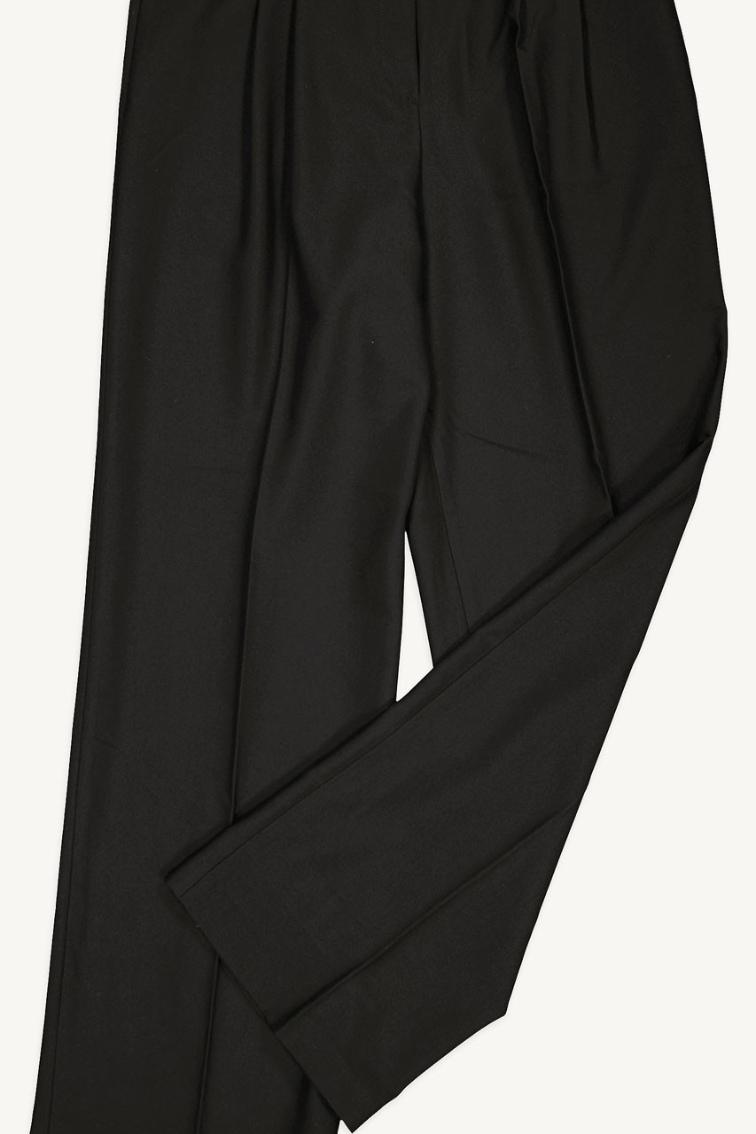 Low Rise Slacks, Black