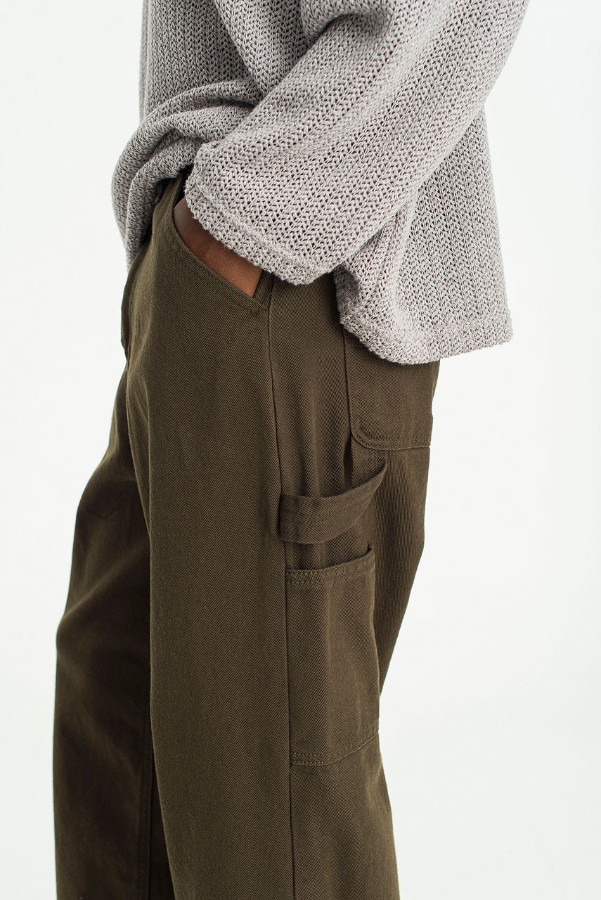 Menswear | Carpenter Twill Pants, Khaki