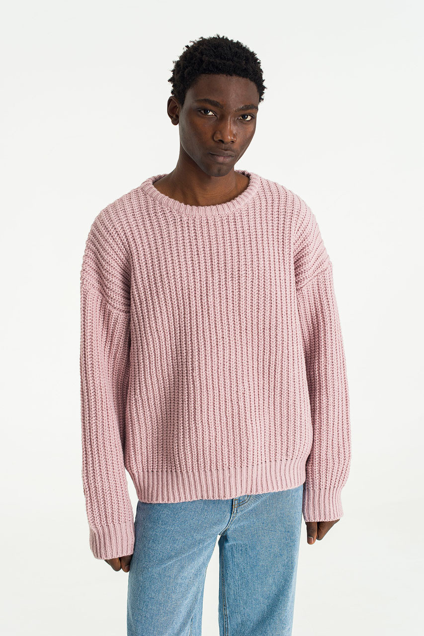 Menswear | Chunky Knit, Lilac