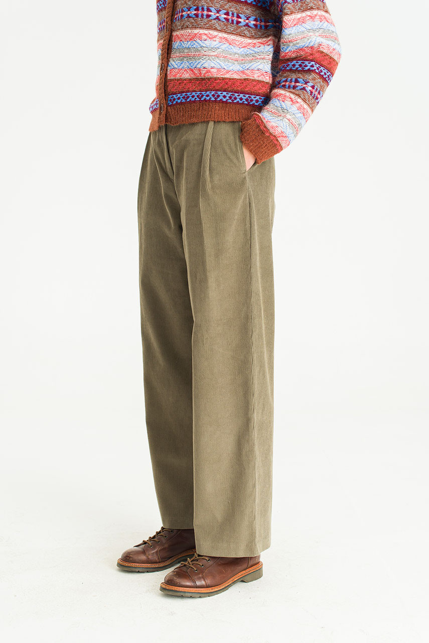 SAYATOMO【19AW】Karusan Corduroy Pants (3) - スラックス