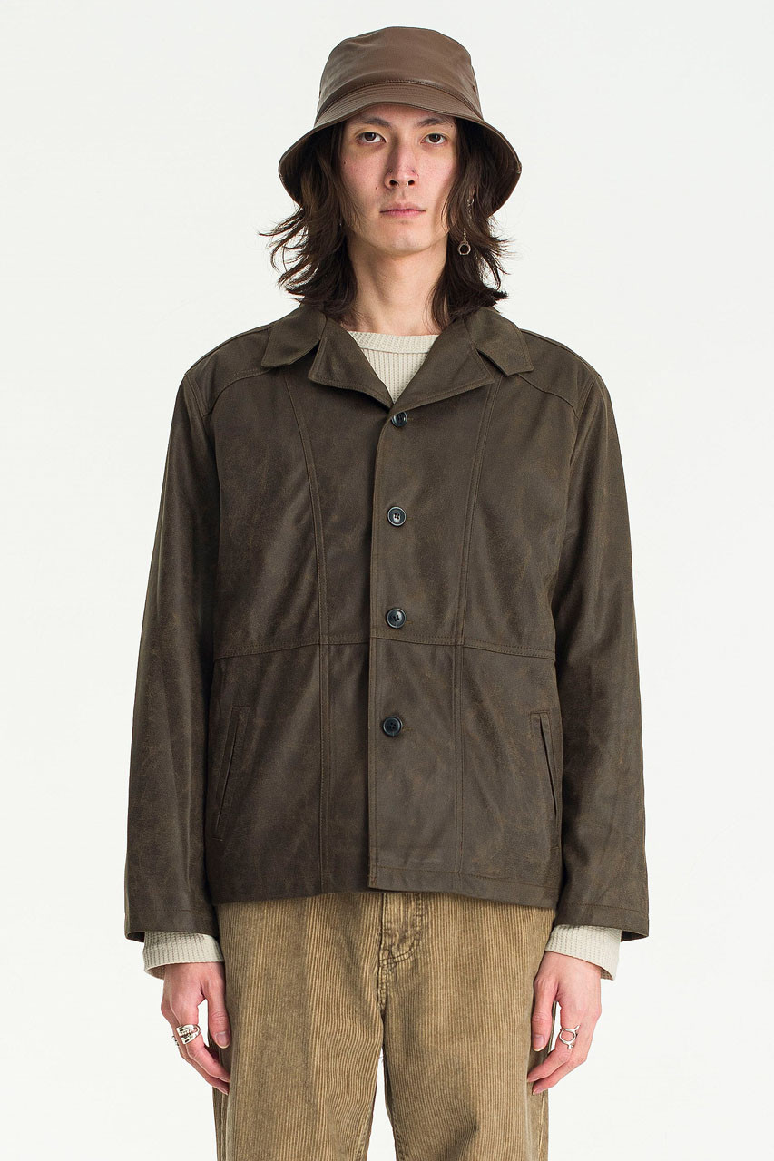 Menswear | Notch Jacket, Deep Green