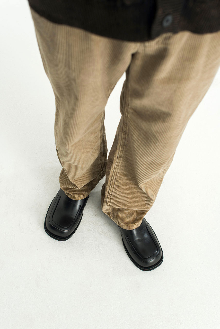 Menswear | Square Loafers, Black