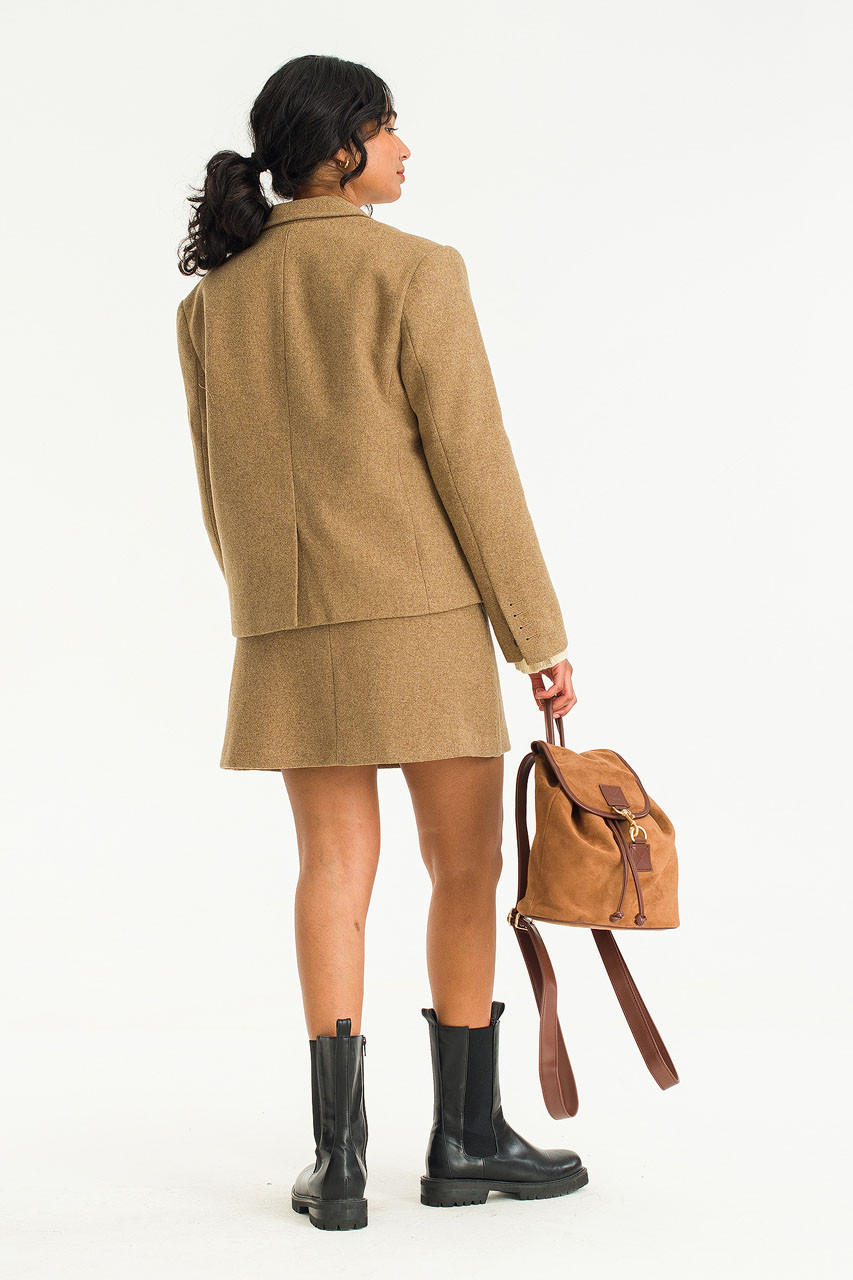 Noten Wool Blend Jacket, Beige