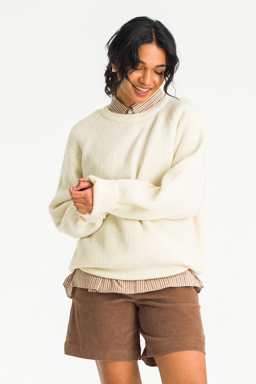 Mimo Hachi Jumper, Ivory