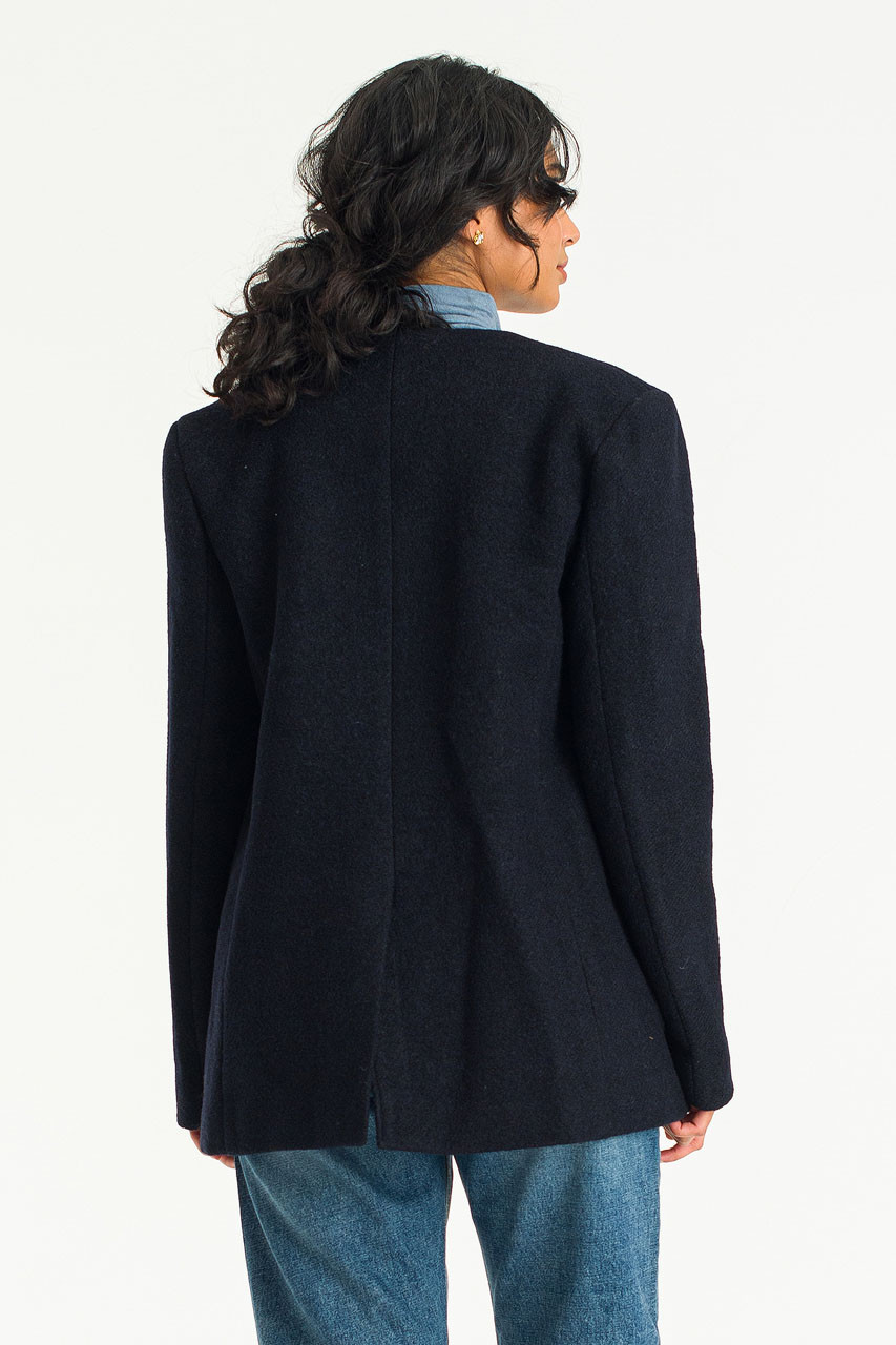 Reina Long Jacket, Navy