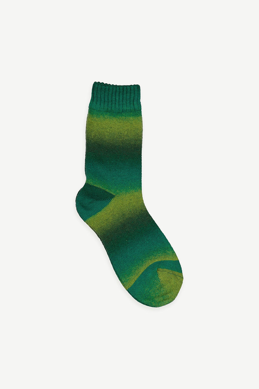 Jazz Socks, Green Mix