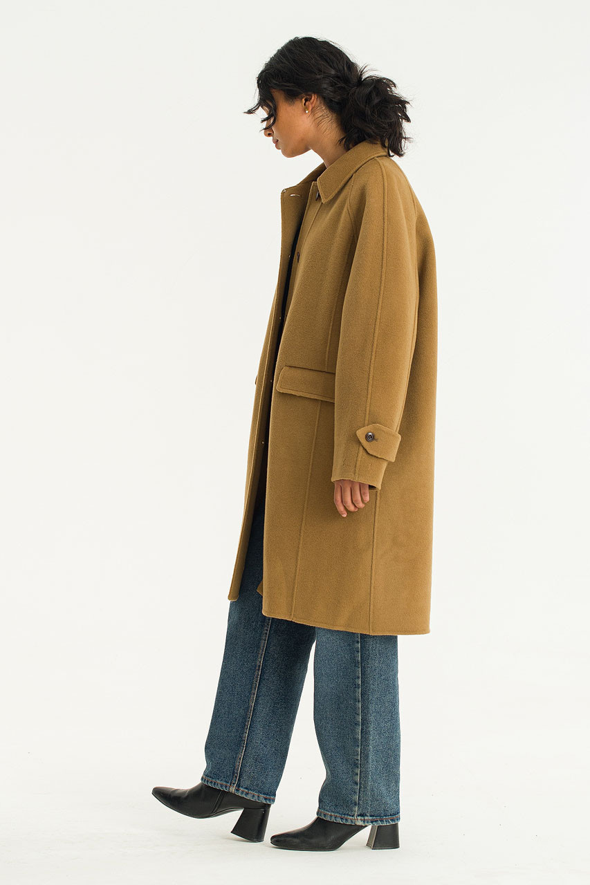 Dover Seamless Coat, Camel