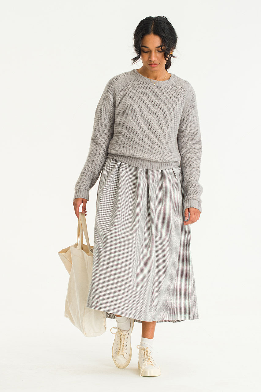 Ari Alpaca Blend Jumper, Grey