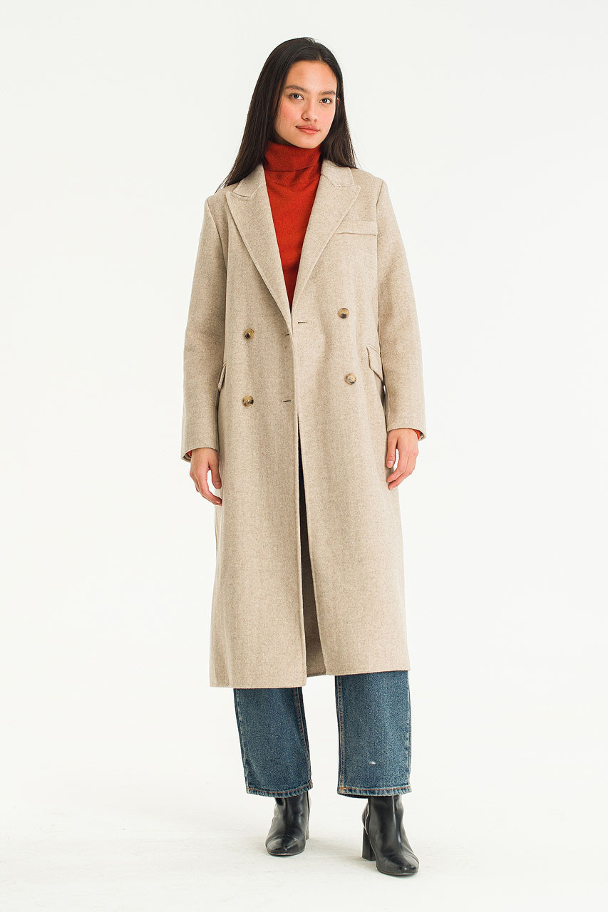 ジャケット・アウター OHOTORO Broad Herringbone Coat ジャケット・アウター OHOTORO Broad Herringbone Coat