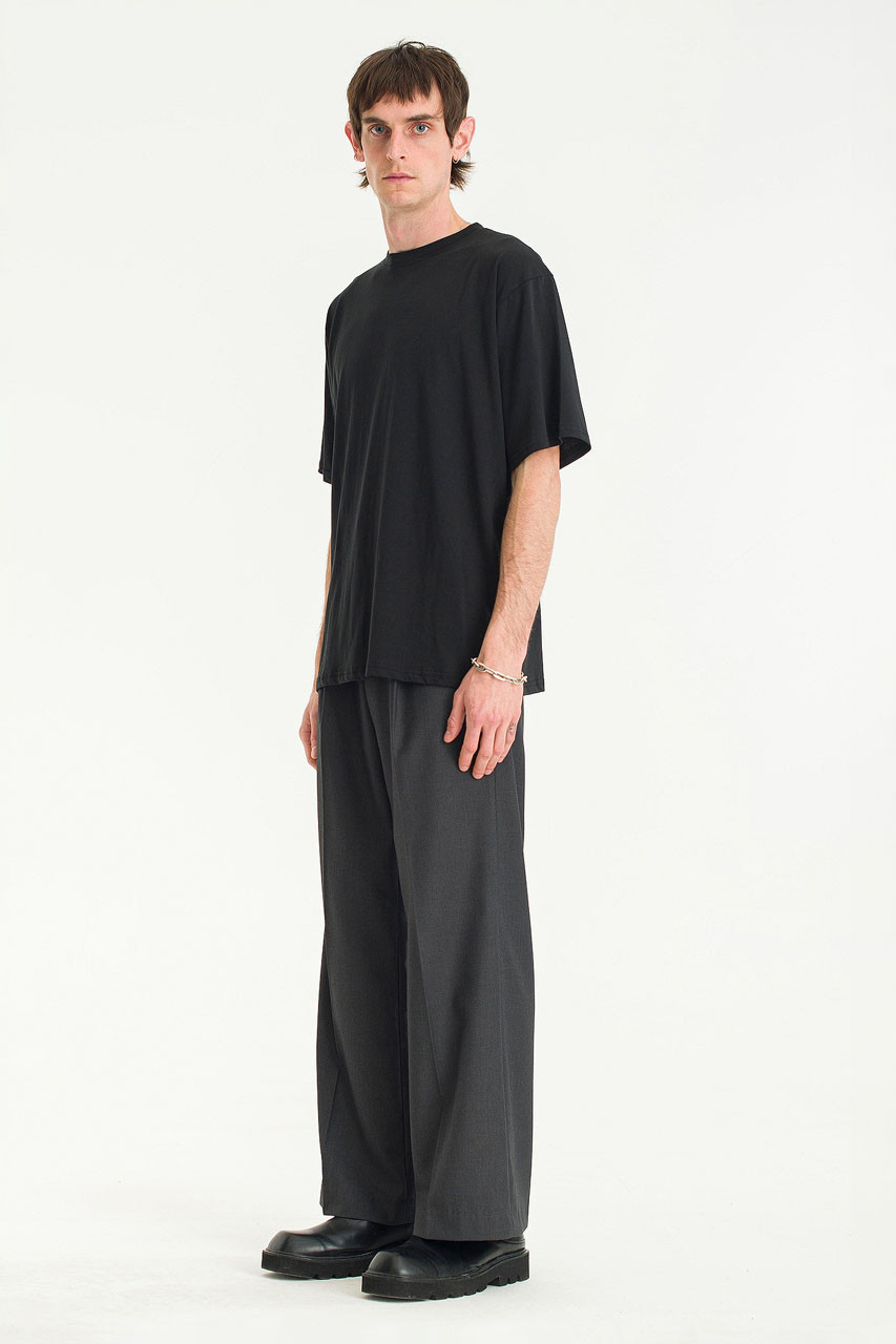 Menswear | Pale Short Sleeve Tee, Black