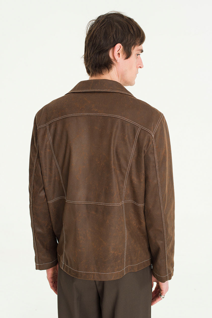 Menswear | Notch Jacket, Brown