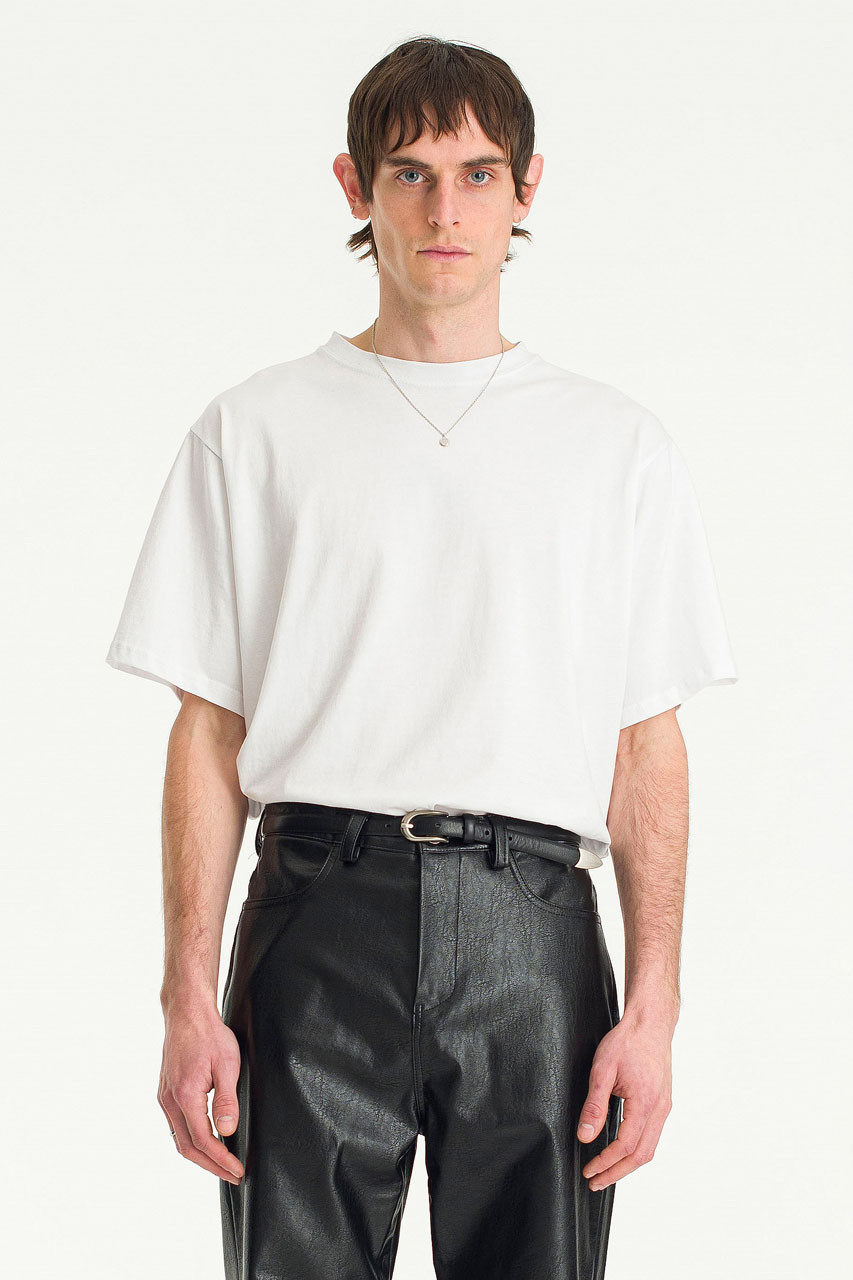 Menswear | Pale Short Sleeve Tee, White