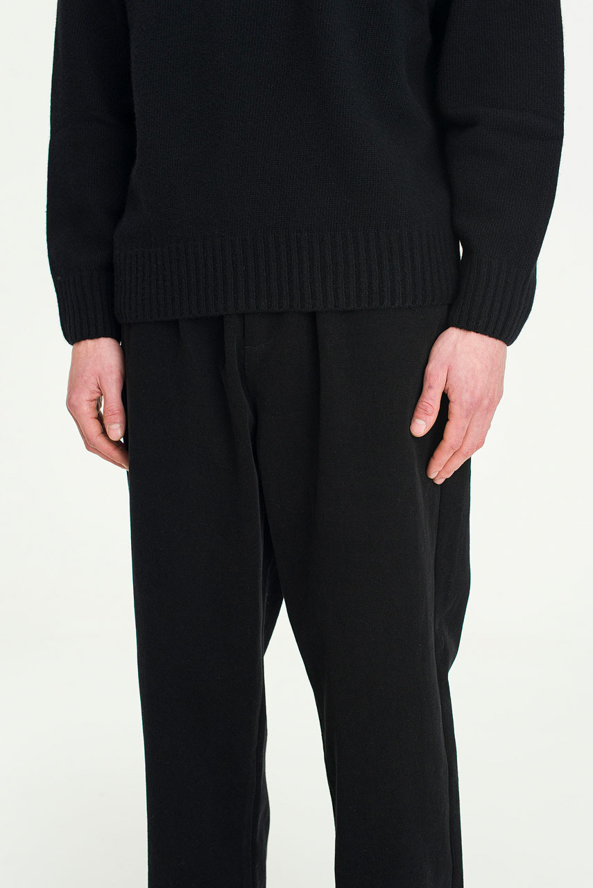 Menswear | Brushed Pants, Black