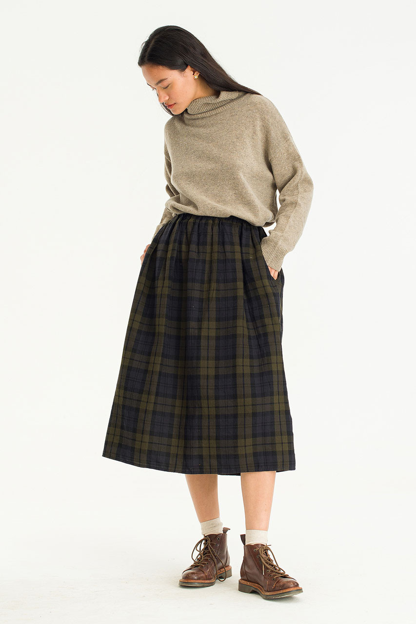 Jeni Check Skirt