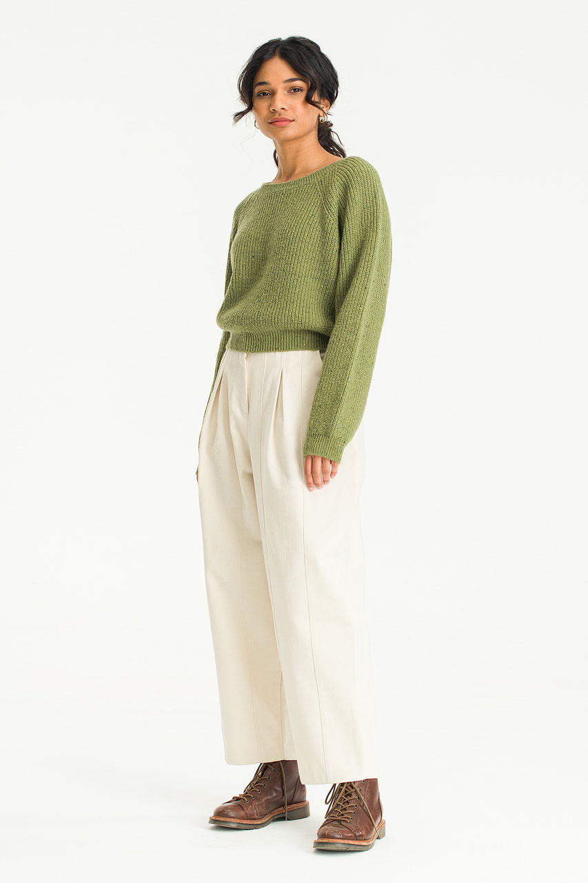 Frank Balloon Pants, Ivory