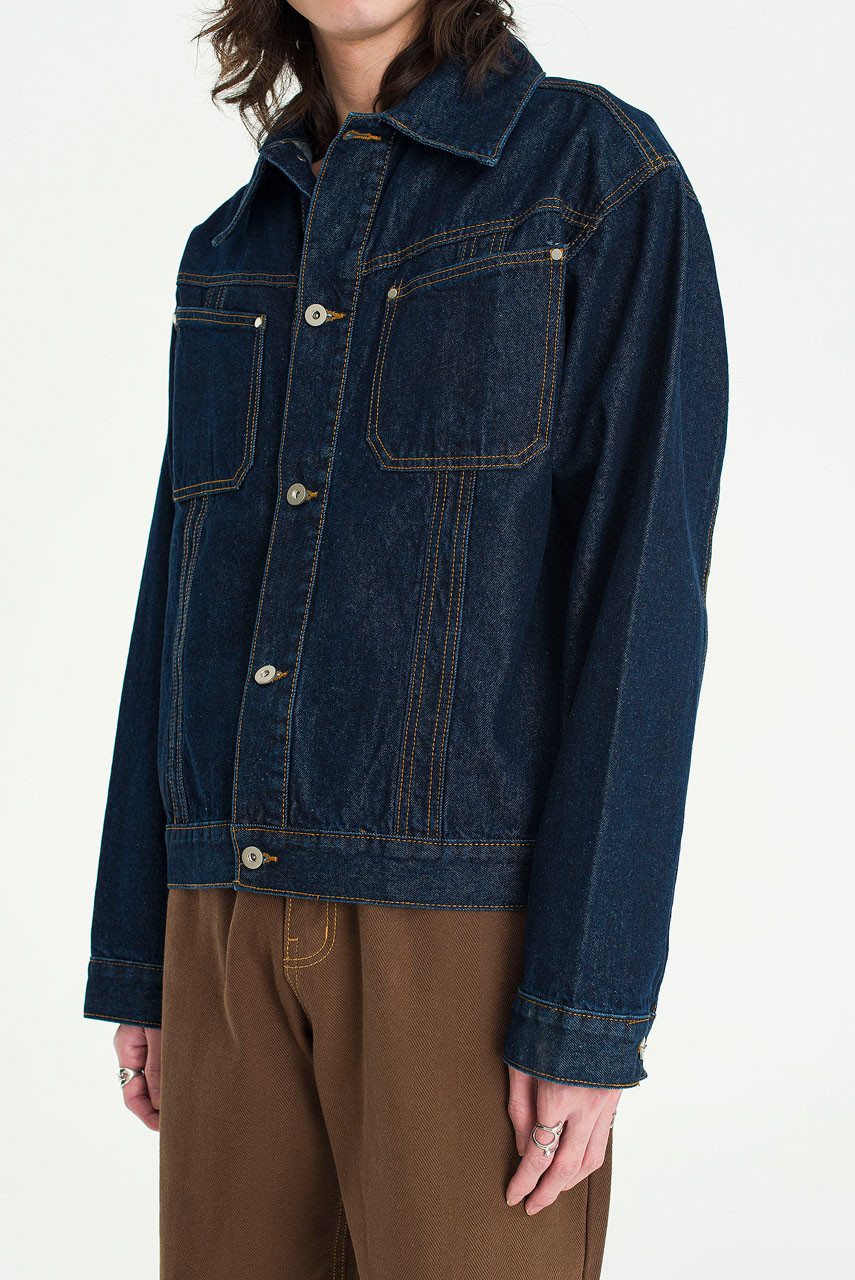 Menswear | 70S Denim Jacket, Indigo