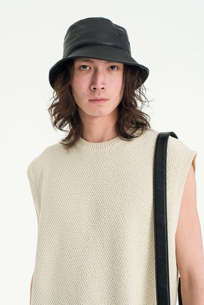 Menswear | Cotton Crew-Neck Vest, Ivory