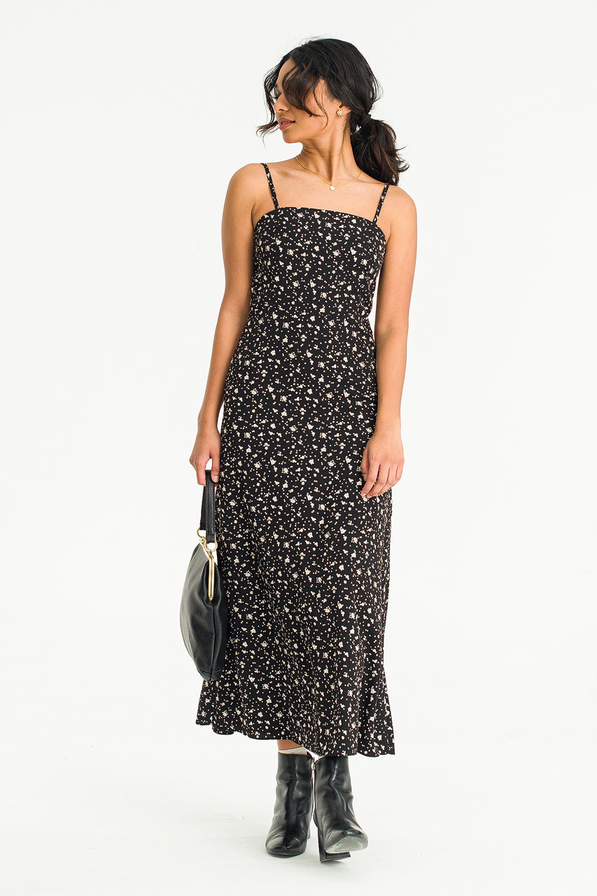 Aloha Cami Dress, Black