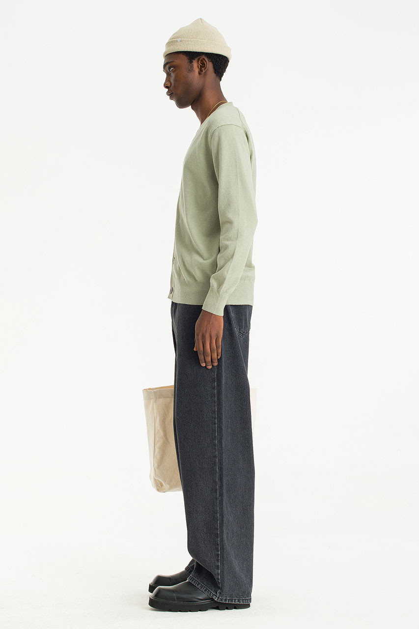 Menswear | Soft-Touch Cardigan, Sage