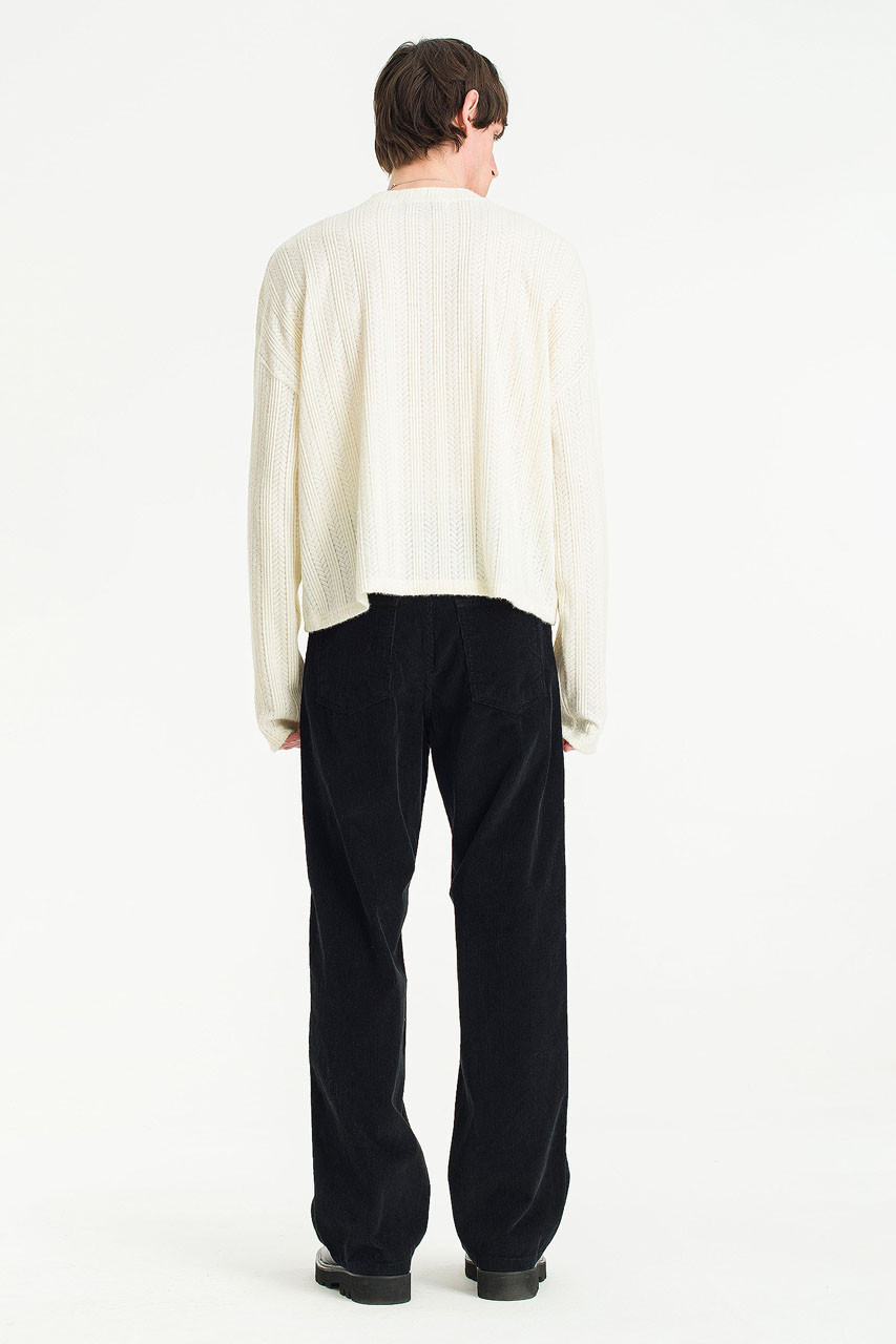 Menswear | Corduroy Pants, Black