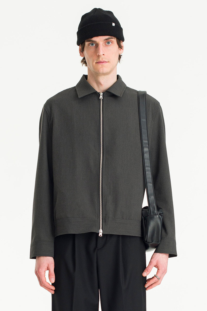 Menswear | Lightweight Blouson, Charcoal