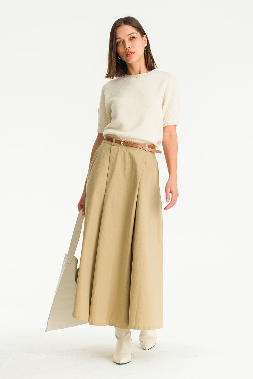 High-Waist Wide-Leg Trousers – L'MOMO