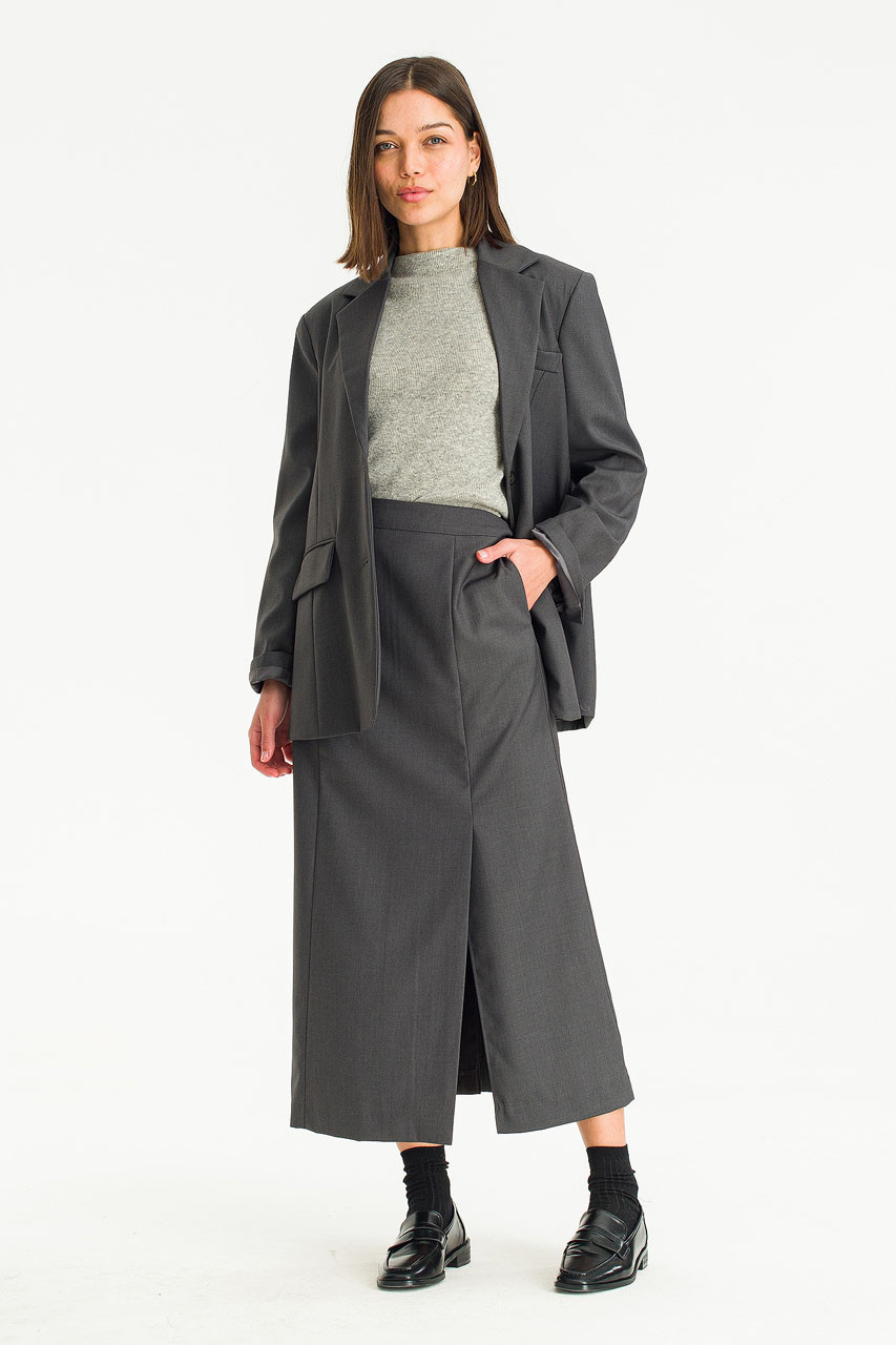 [nuuanu ] / ☆ Maya Skirt / Dark grey Designer fashion, Seoul-fully created | W Concept
