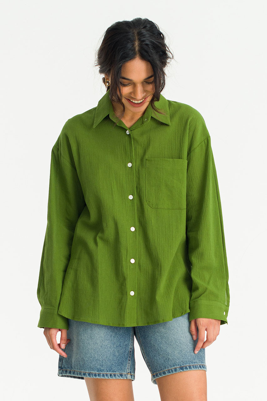 Soi One Pocket Shirt, Green