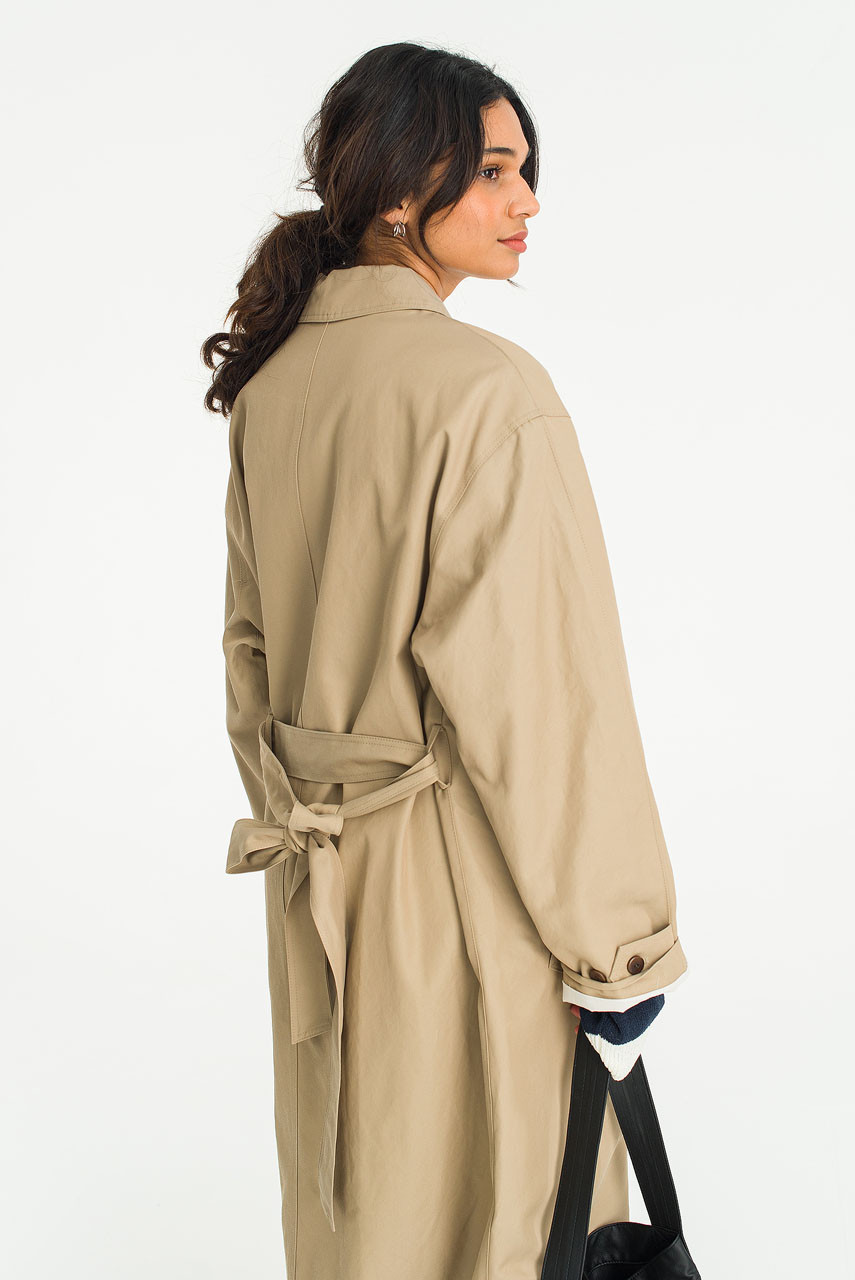 Mio Trench Coat, Beige