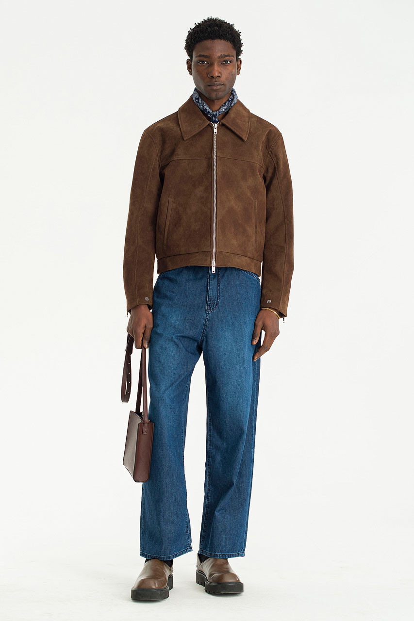 Menswear | Suedette Jacket, Brown