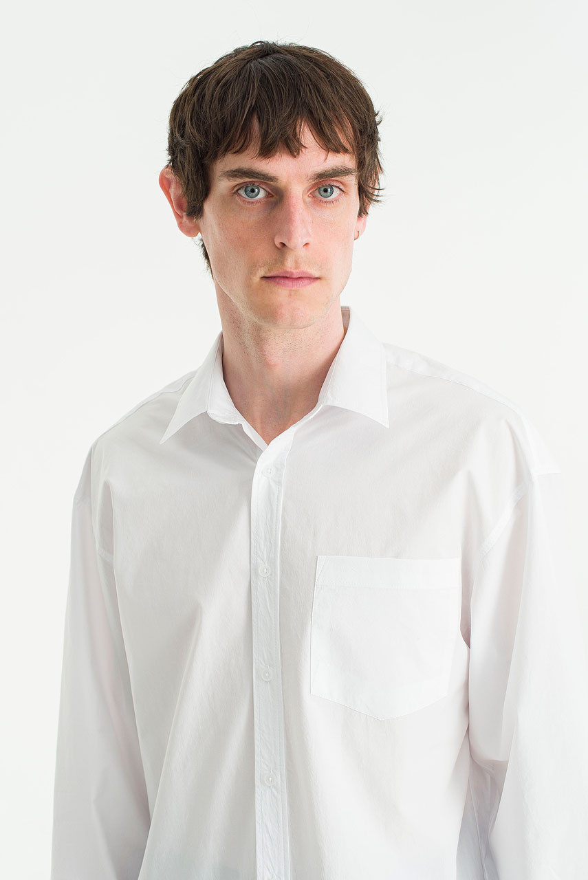 Menswear | Bio-Washed Shirt, White