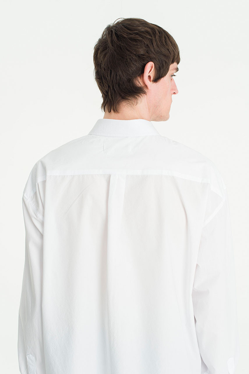 Menswear | Bio-Washed Shirt, White