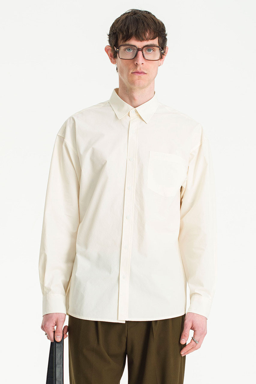 Menswear | Bio-Washed Shirt, Cream