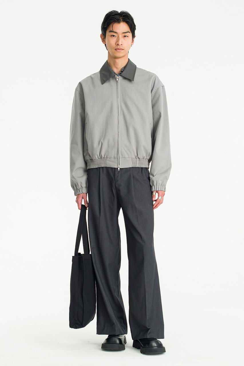 Menswear | Two-Tone Field Jacket, Grey